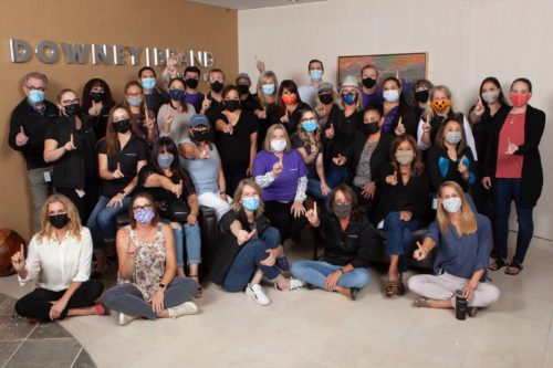 Group photo of Downey Brand staff