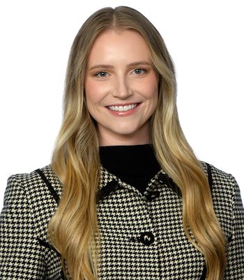 Professional headshot of attorney, Annie Marcroft