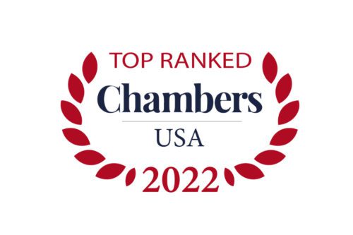 Chambers USA Top Ranked 2022 logo