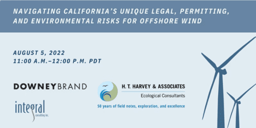 Offshore wind webinar graphic