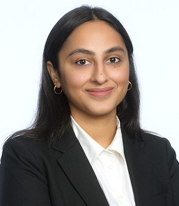 Professional headshot of attorney, Farah Amjad