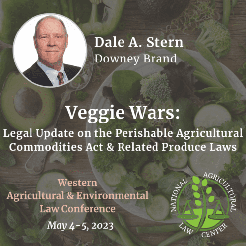 Event graphic featuring a photo of attorney Dale Stern