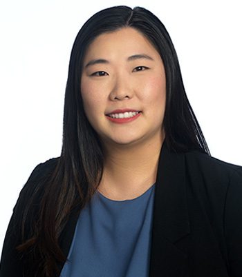Professional headshot of attorney, Jennie Woo