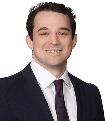 Professional headshot of attorney, Max Thiele